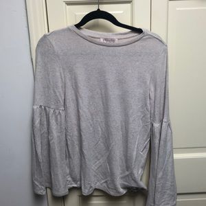 Oatmeal colored Philosophy top